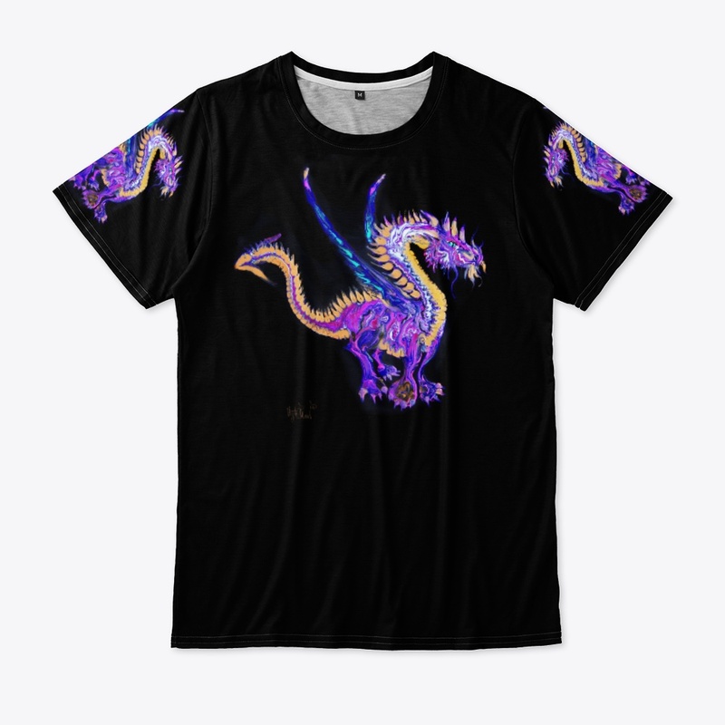 Fierce Pink Dragon 7408