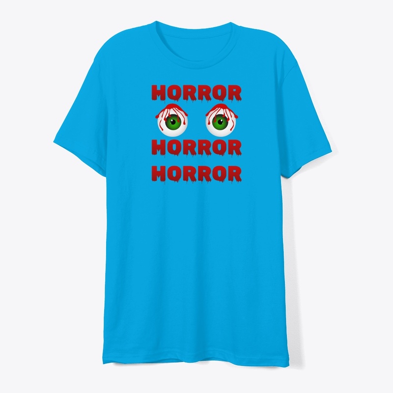 Horror Design Printed Tee