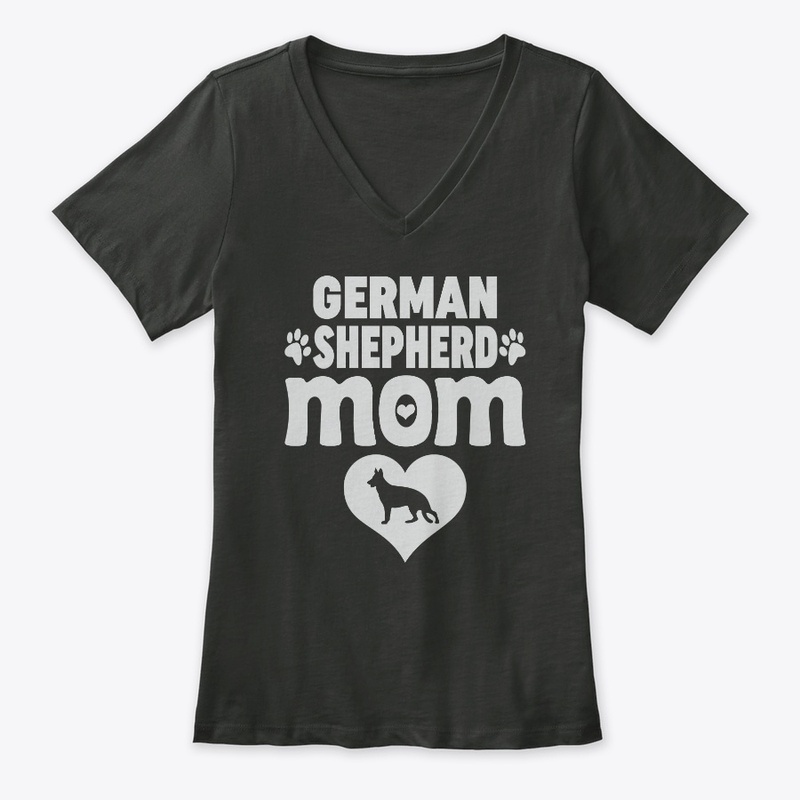 German Shepherd Mom Heart