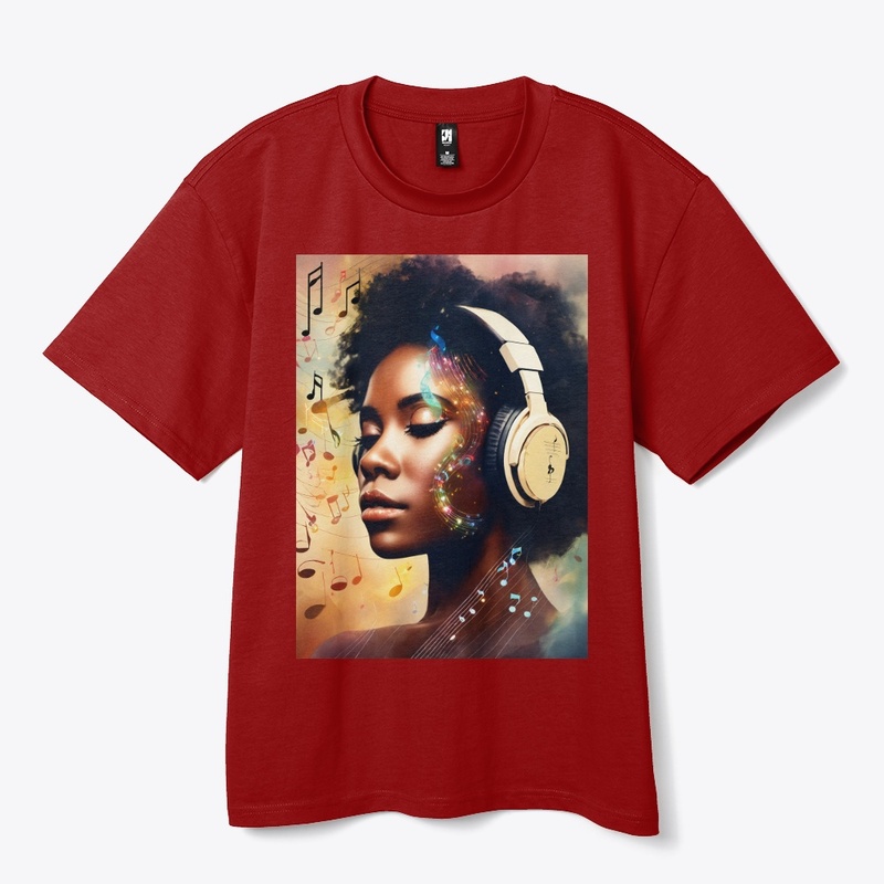  Masterpiece: Music Art Graphic T-shirt
