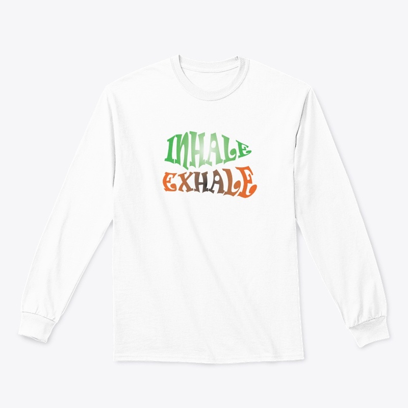 NEW INHALE EXHALE T-SHIRTS