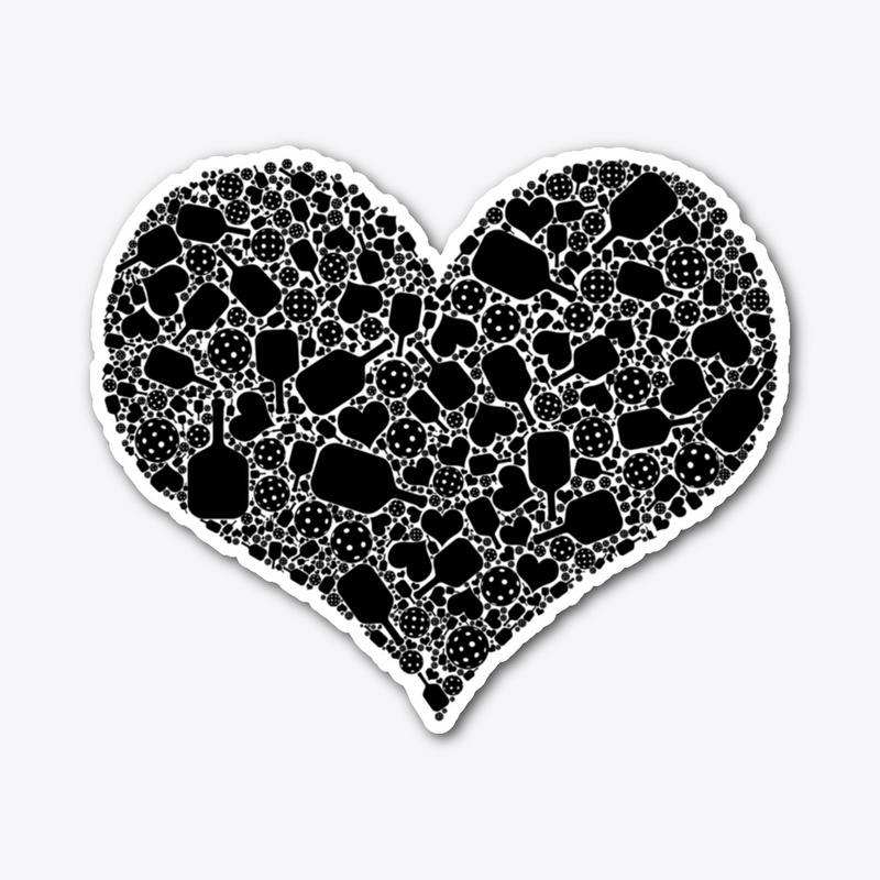 Pickleball Heart
