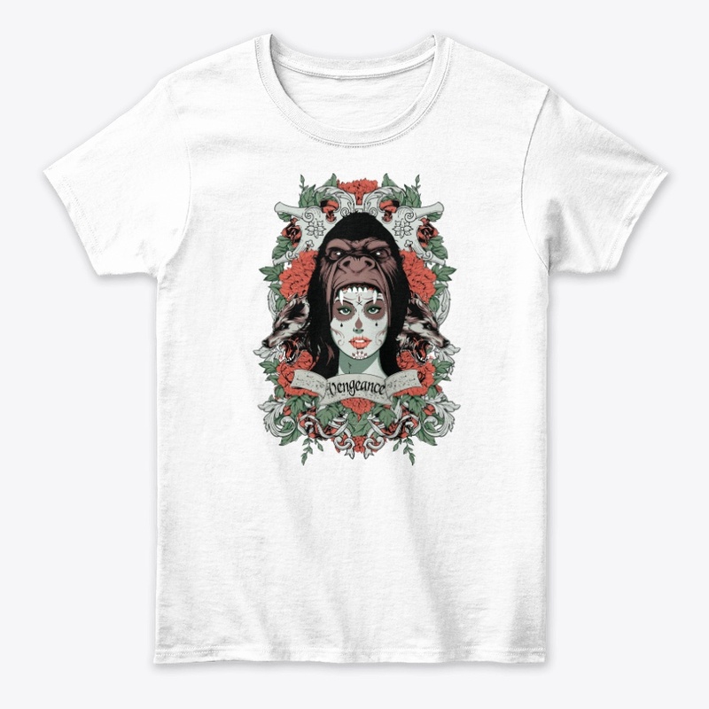 Craze Uk | Gorilla Woman Vengeance Tees