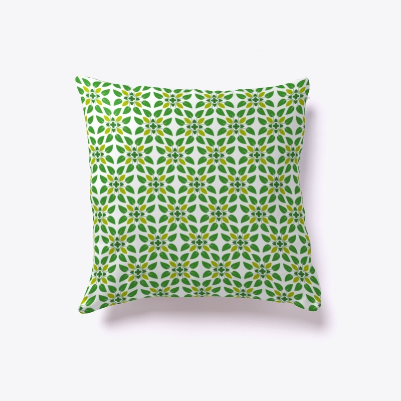 GEOMETRICAL FLOWER AND LEAF