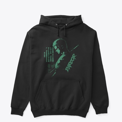 Zoro Darcor  Black Kaos Front