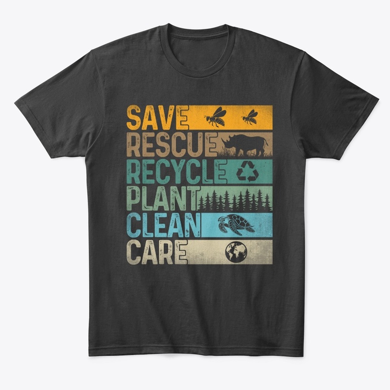 Save Bees Rescue Animals Recycle