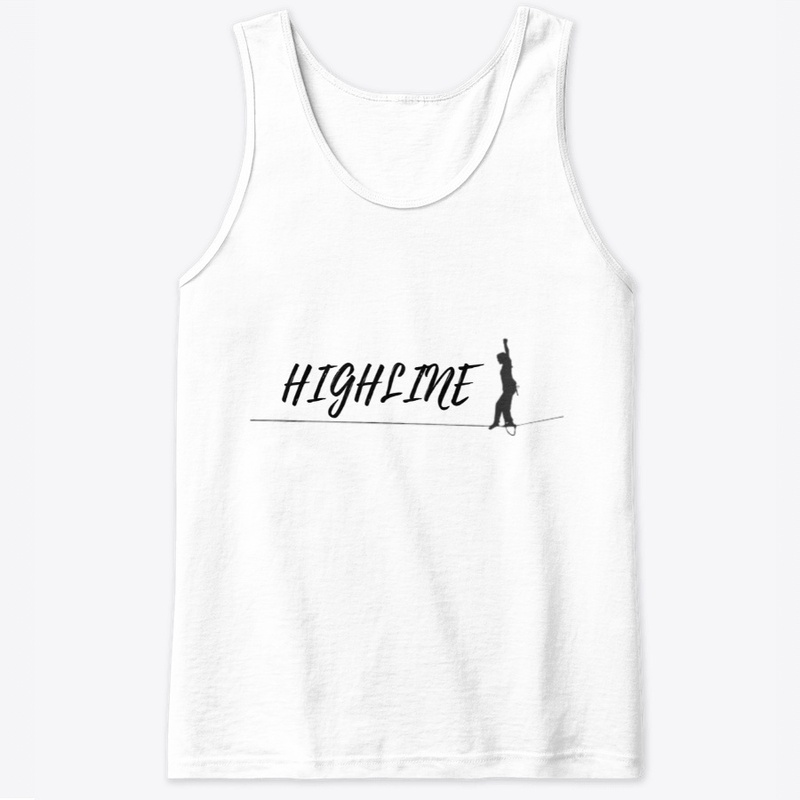 Highline with an image