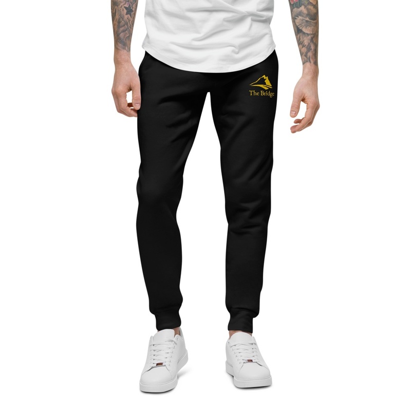 Embroidered sweat pants
