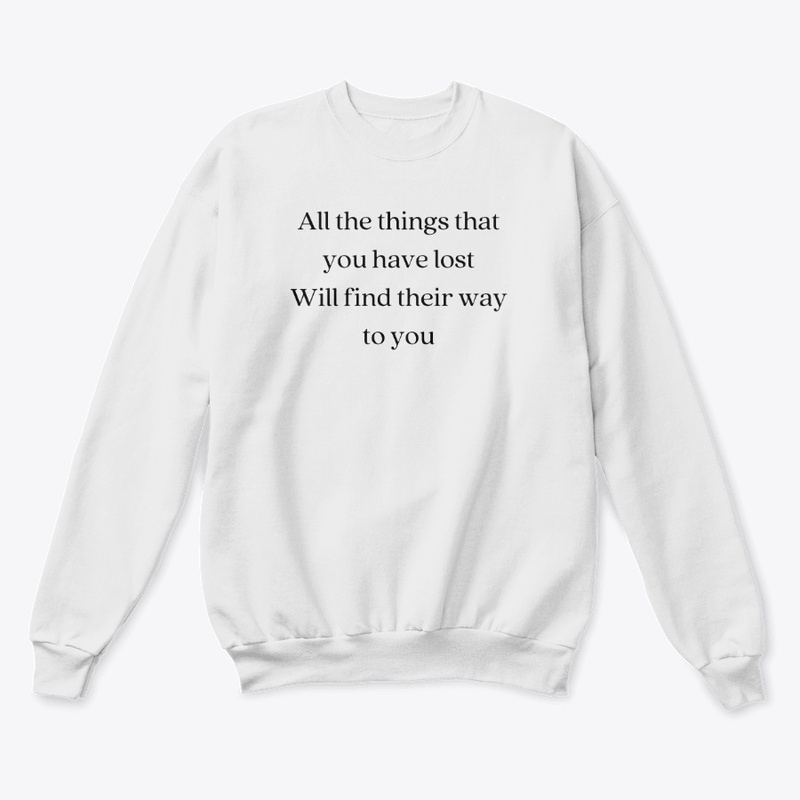 All the things that you have lost