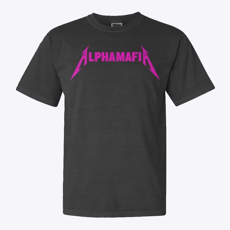ALPHA MAFIA GRAPHIC TEE - PINK