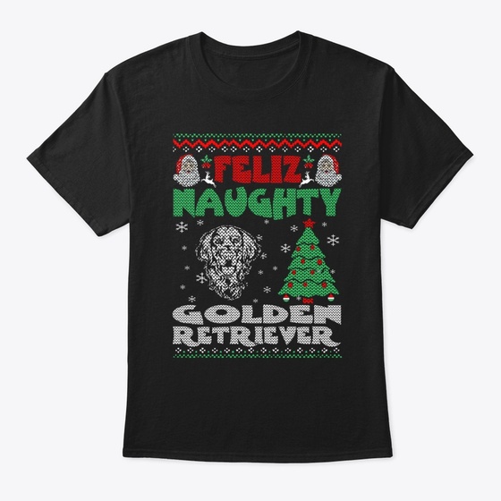 Feliz Naughty Golden Retriever Christmas Products