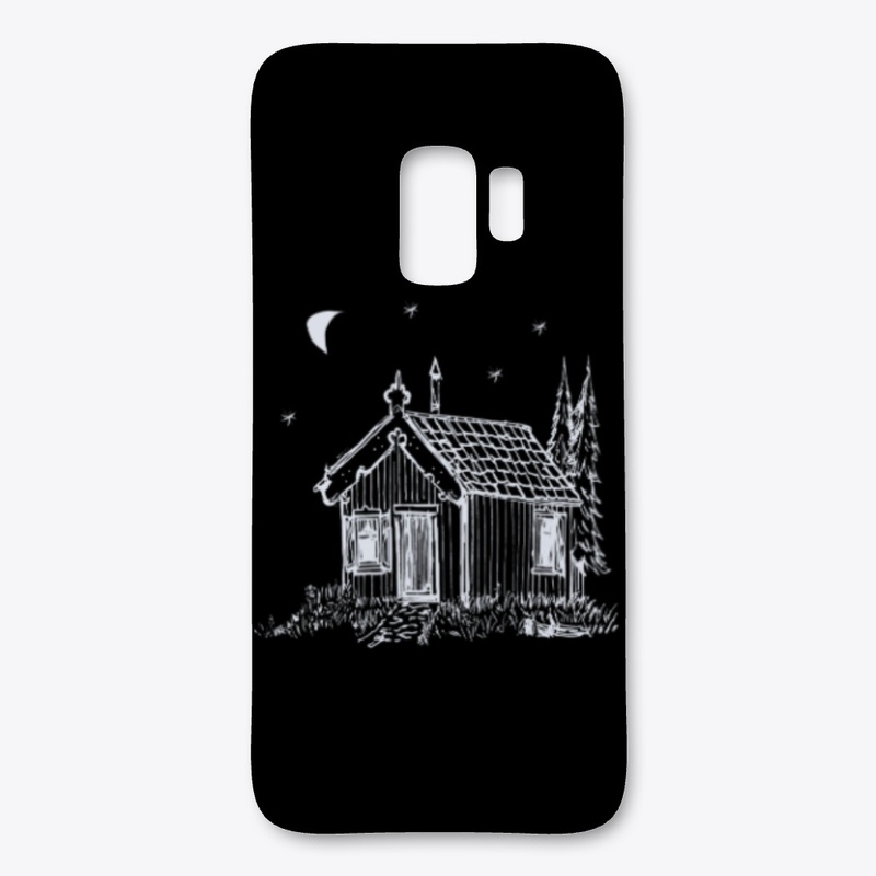 Cabin At Night