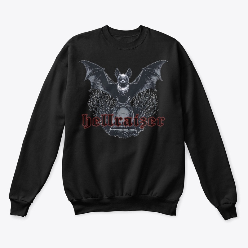HellRaizer Bat on Tombstone