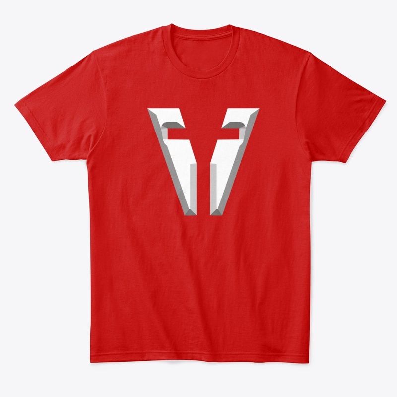 Embossed White Logo