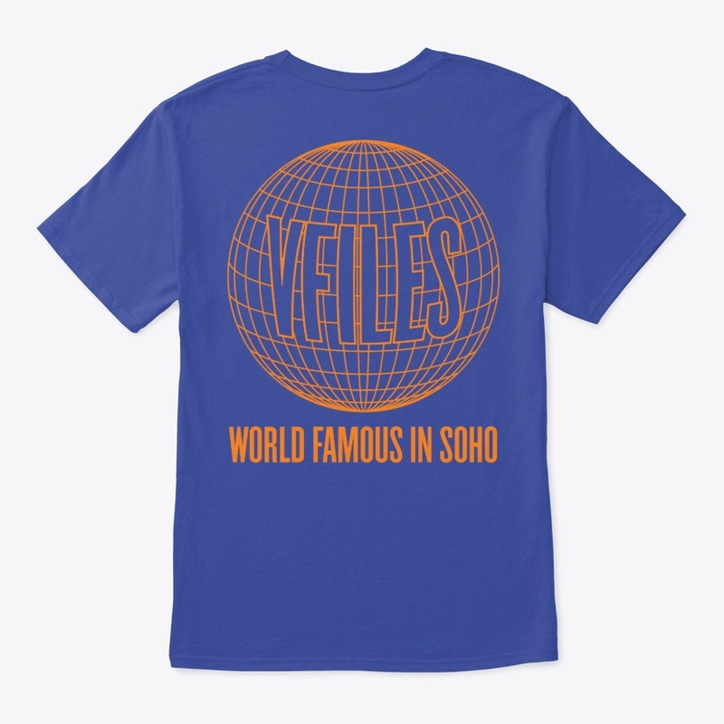 VFILES | WORLD FAMOUS IN SOHO TEE (BLUE)