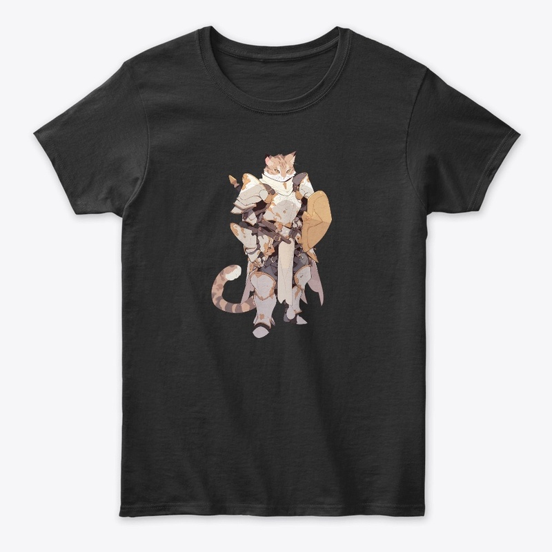 Fantasy Cat Paladin