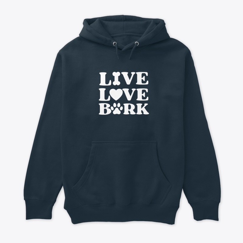 Live Love Bark Dog Lovers Shirts