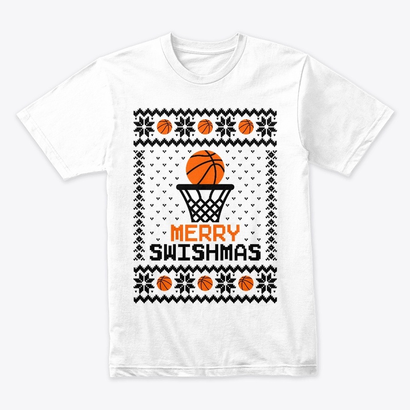 Merry Swishmas Basketball Ugly Sweater