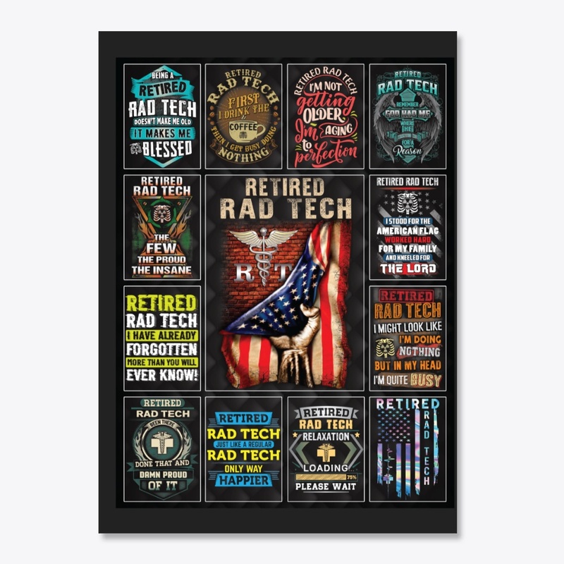 Awesome Retired RAD Tech Collage