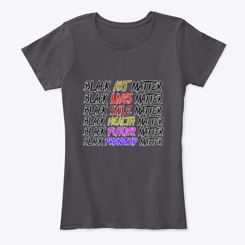 BLACK ART MATTER  MATTER BLACK SMILE 