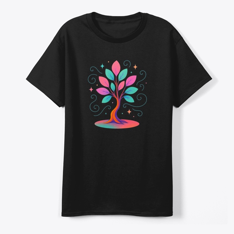 Mystical Colorful Tree of Life–Vibrant