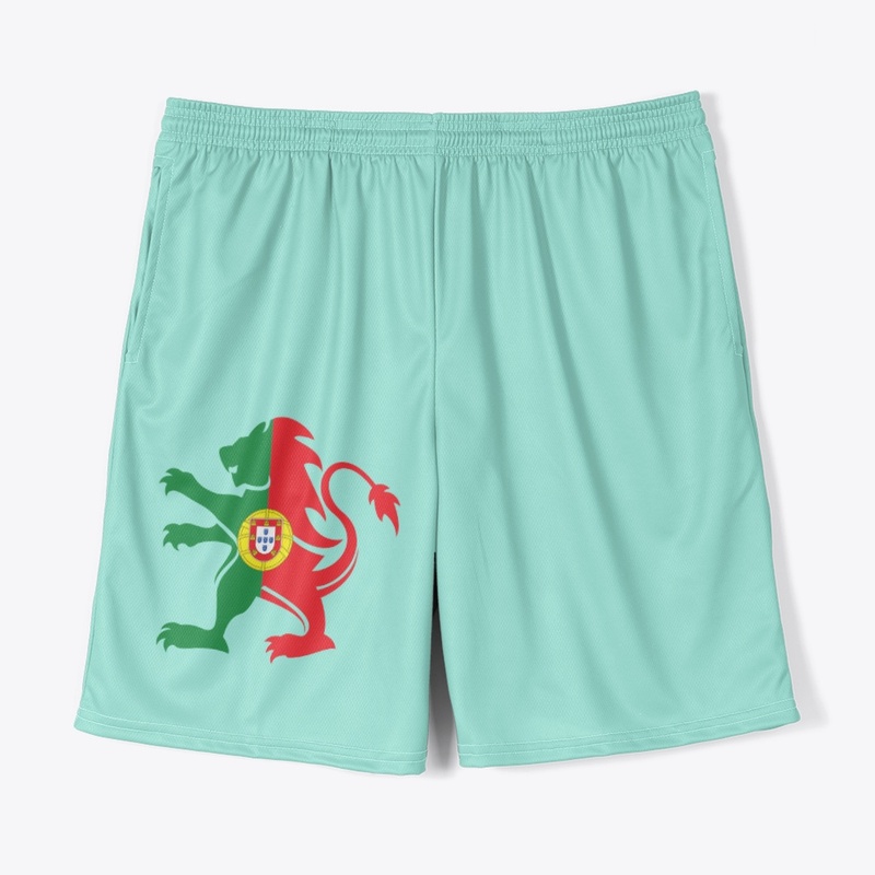 Portuguese Flag Heraldic Lion  T Shirt🦁