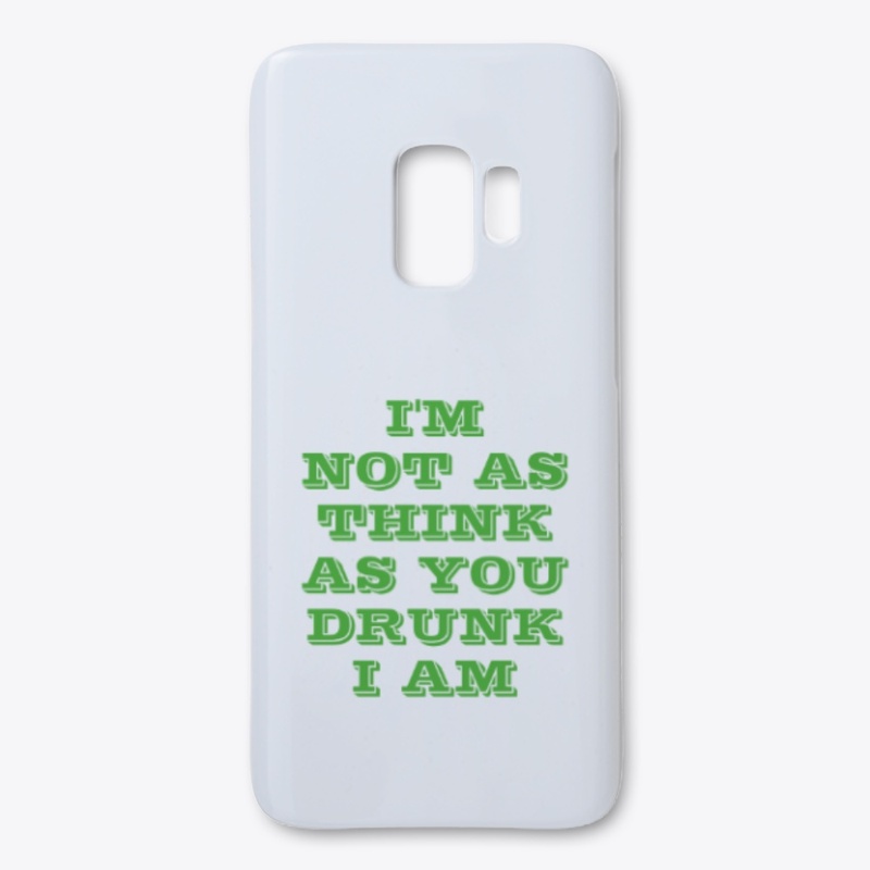I'm Not as Think as You Drunk I Am