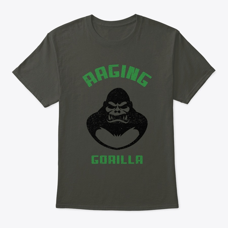 Raging gorilla