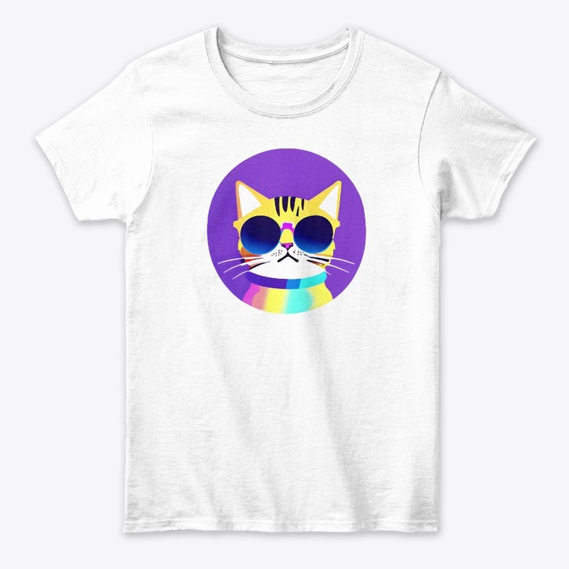 Cool Cat Kawaii Style