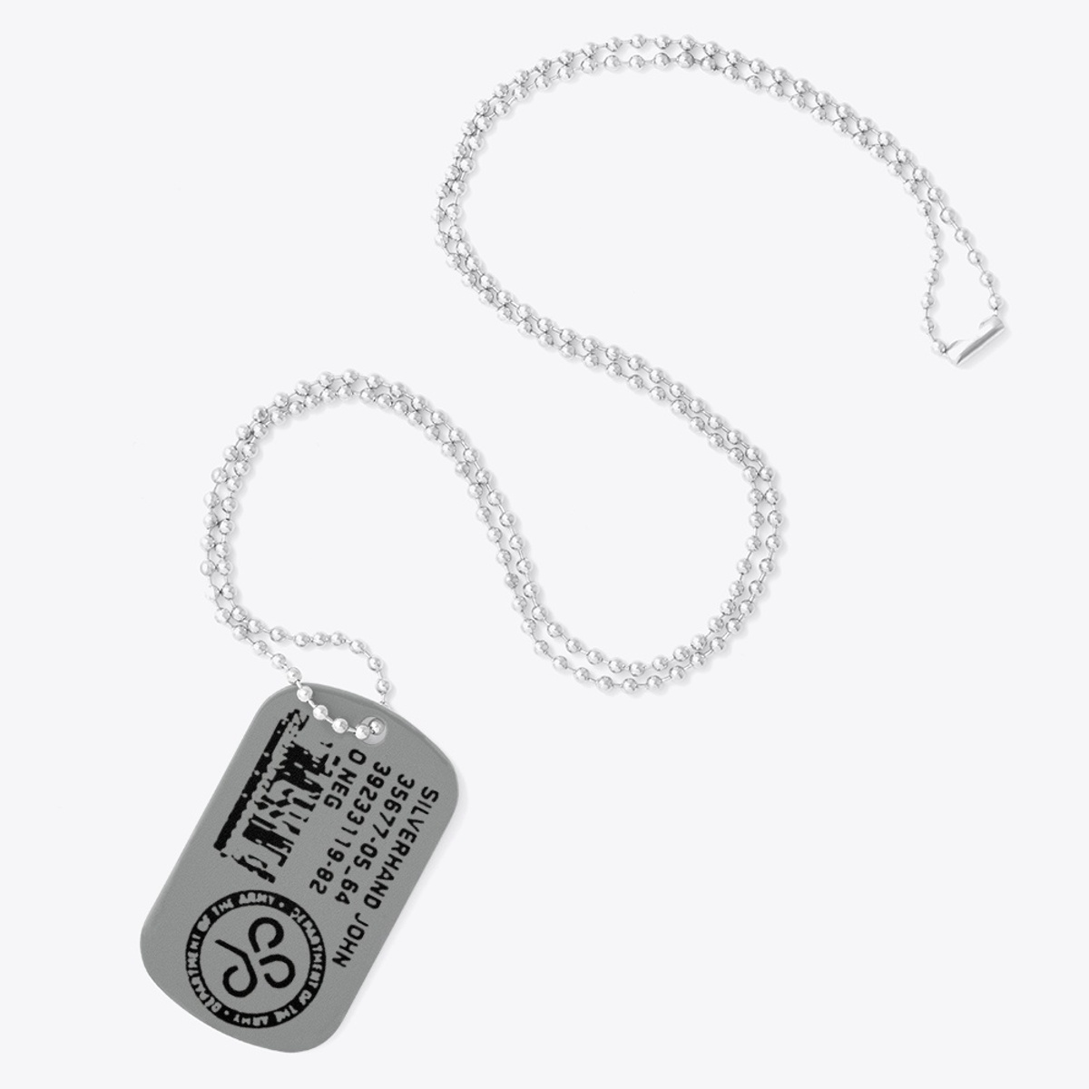 Afterlife Apparel Co - J SILVERHAND DOG TAG