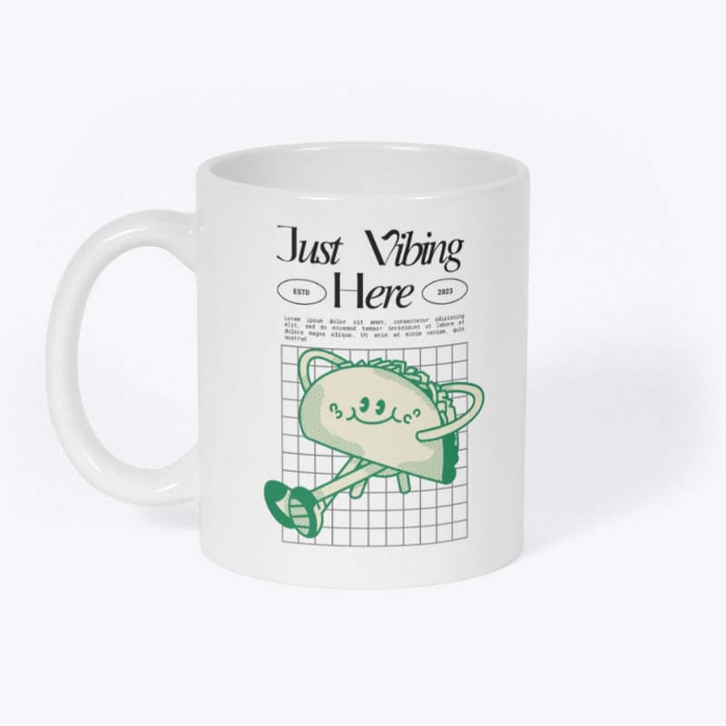 "Just Vibing Kid Tee & Mug Set" 