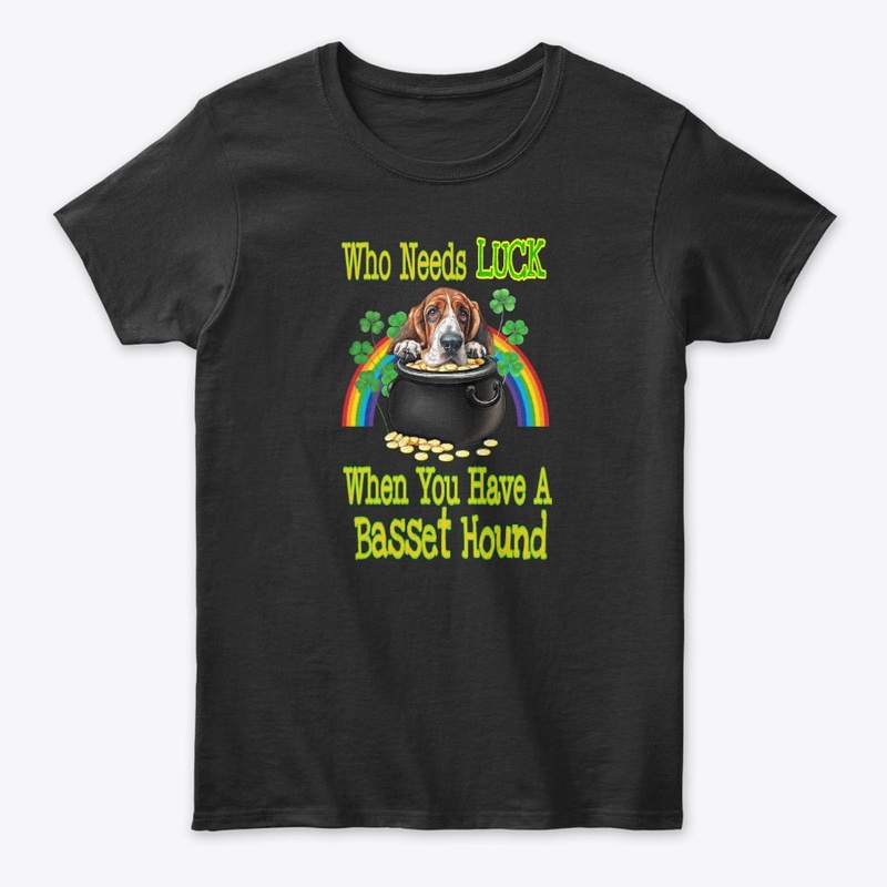 Basset Hound St. Patrick's Day