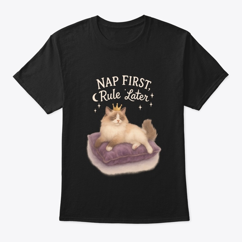 Scottish Fold Cat - Nap First, Rule 