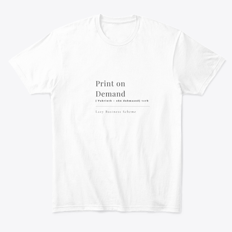 Print on Demand Definition 