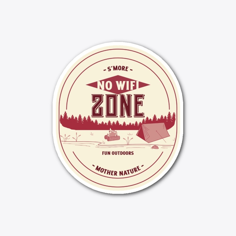 No WIFI Zone S'more Fun Outdoors