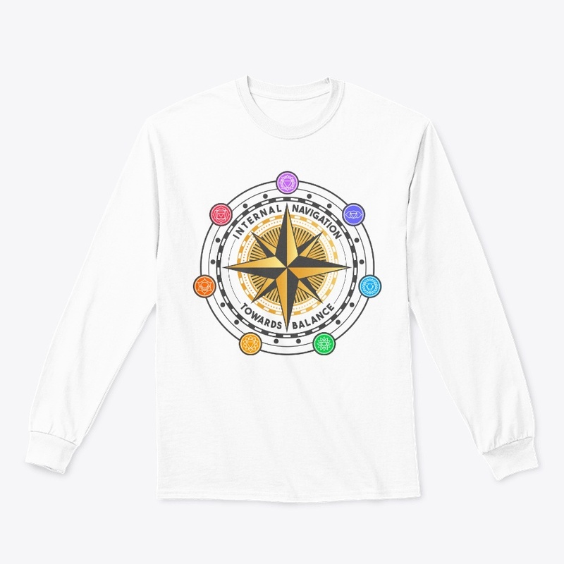 Chakras with Compass Sacred Geometry