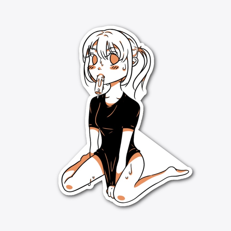 Beach Grl Sticker
