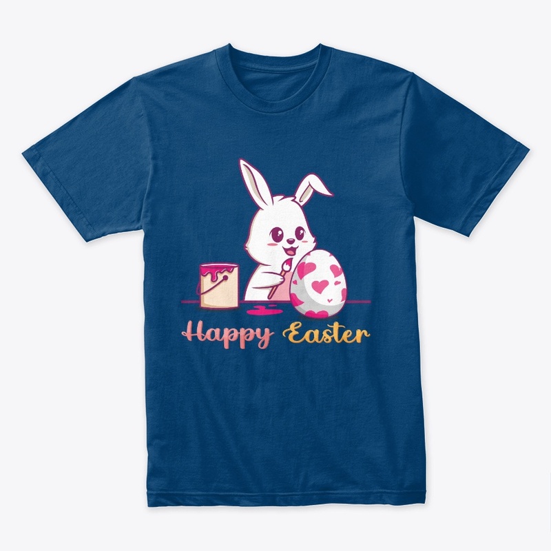 Cute Easter Day Rabbit - Happy Easter