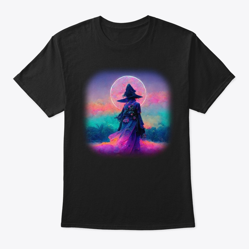 Vaporwave witch
