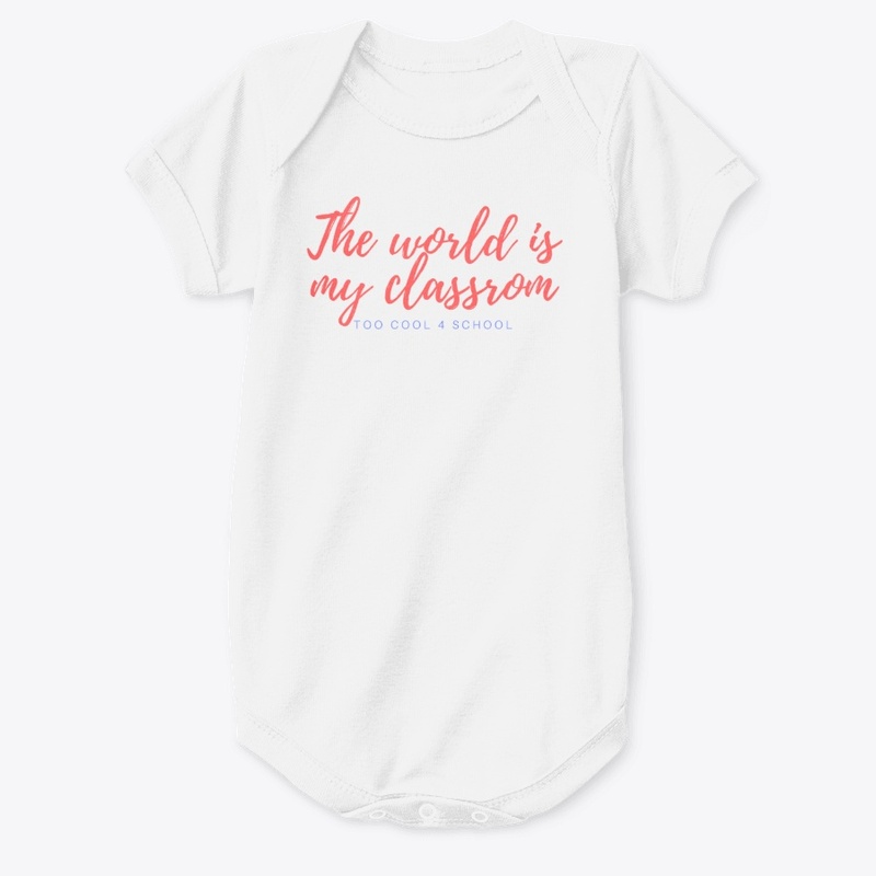 The World Is My Classroom Scribble