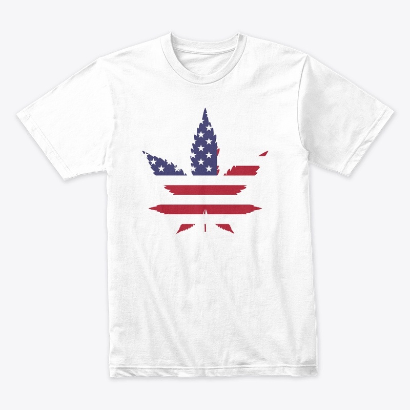 Patriotic Pot Leaf 