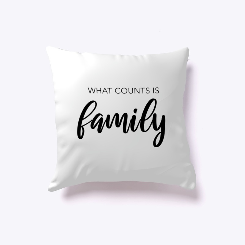Quote. What counts is family