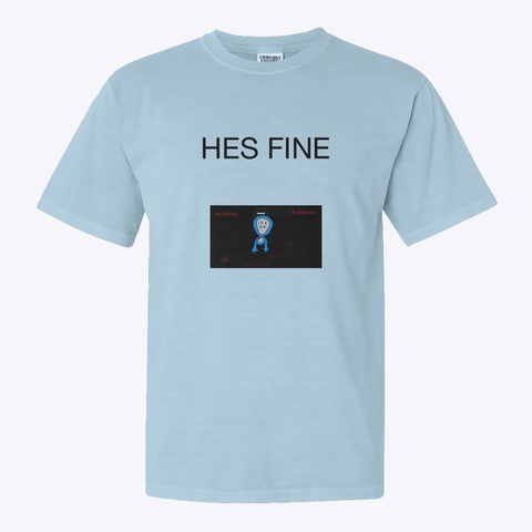 E. Just. E. Chambray T-Shirt Front