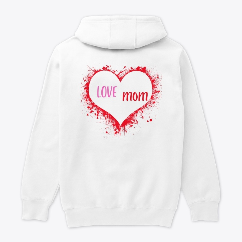 Love Mom coeur