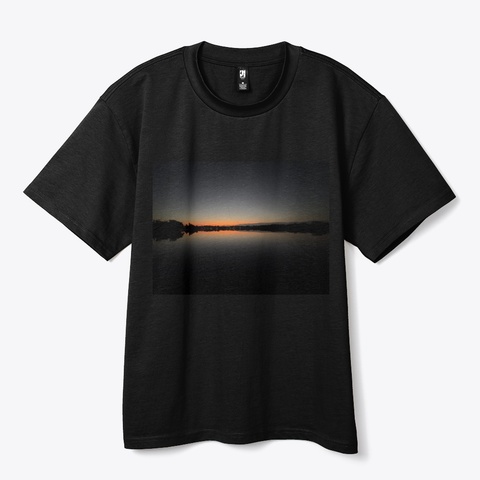 Lake Weston  Black T-Shirt Front