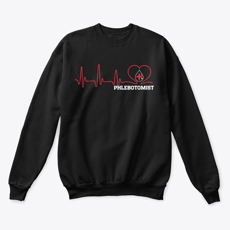 Phlebotomist's Heartbeat Hoodie