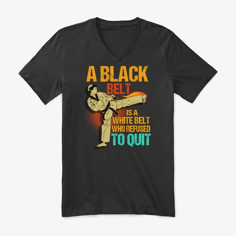 Taekwondo And Karate Black Belt Martial
