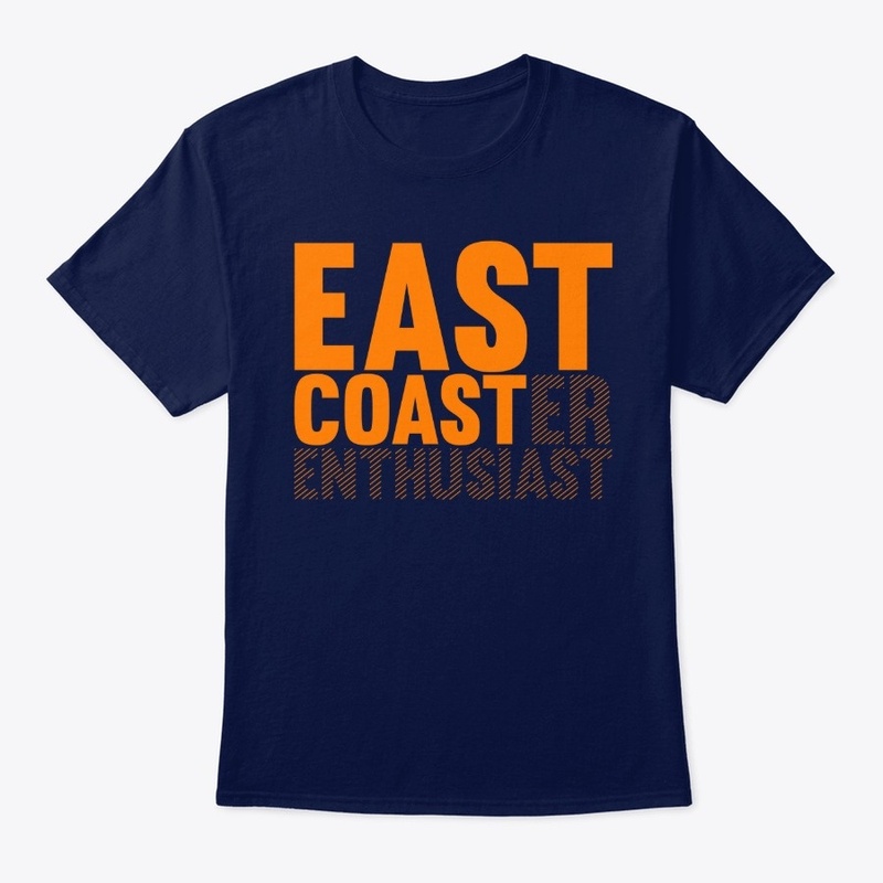 East Coaster Enthusiast - Orange Print