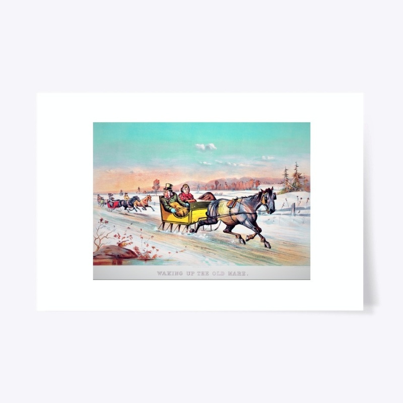 Waking up the old mare,