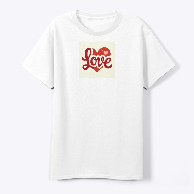 Spread good vibes with our Love T-shirt